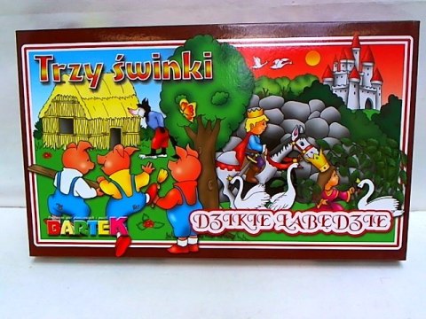 2 gry Trzy świnki/Dzikie łabędzie 54223