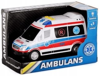 Auto ambulans św/dźw 20cm 69009 90097