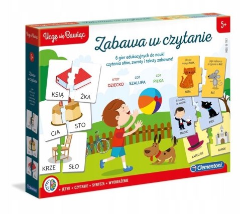 CLE Uczę się bawiąc - Zabawa w czytanie 50084