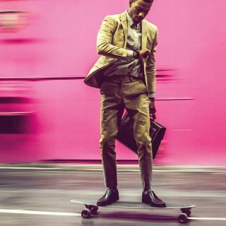 CLE puzzle 250 Koleś na deskorolce + ramka 38501