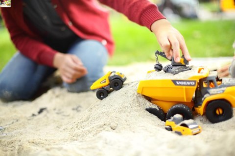 Dickie 3-pak pojazdów budowlanych Volvo 372-2009