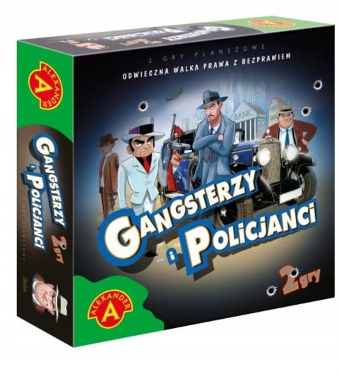 Gangsterzy i policjanci - 2 gry planszowe 22377