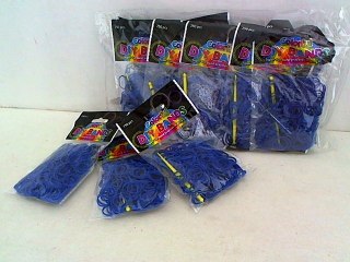 Gumki 250 szt. ciemno niebieski 620073 /12