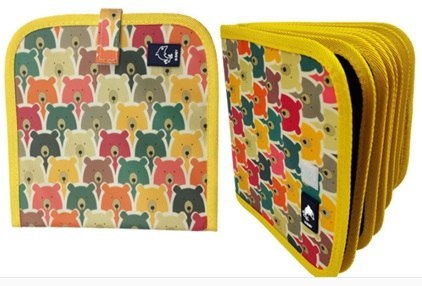 KX7475 Tablica kredowa przenośna miękka szkicownik miś