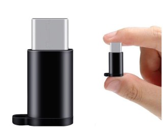 ND12_14105 Adapter micro USB- typ C black 5902802914392