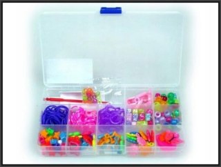 Zestaw koralików + gumki 620093