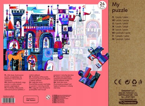 !!! CLE Moje puzzle-zamek eko 50164.