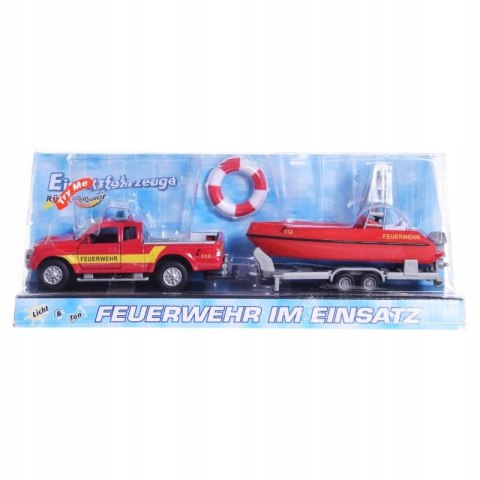 Auto straż św/dźw z łodzią 510615 07145.