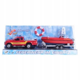 Auto straż św/dźw z łodzią 510615 07145.