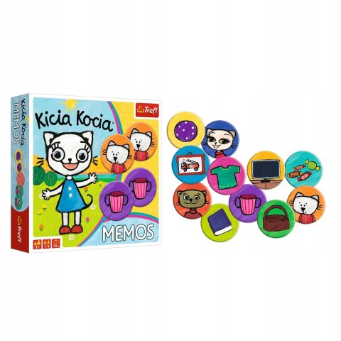 Gra MEMOS Kicia Kocia /Media Rodz.KiciaKocia 01894