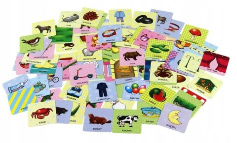 Gra ZAGADKI SMOKA OBIBOKA zielone 03574