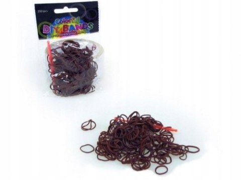 Gumki 250 szt. brąz 620080 /12