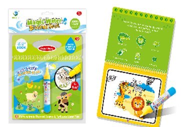 KX7800 Książeczka wodna z mazakiem - Zwierzęta