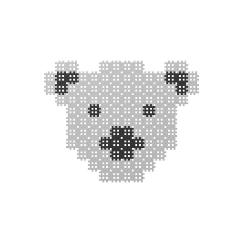 Klocki micro waffle150el Koala 03345