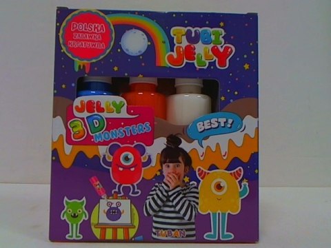 TUBAN-Zestaw Tubi Jelly 3kol Potworki 33187.