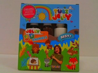 TUBAN-Zestaw Tubi Jelly 3kol Zwierzątka 33200.