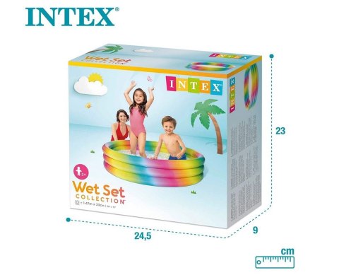 Basen dmuchany kółeczka II 147X33 58439 /6 54399.