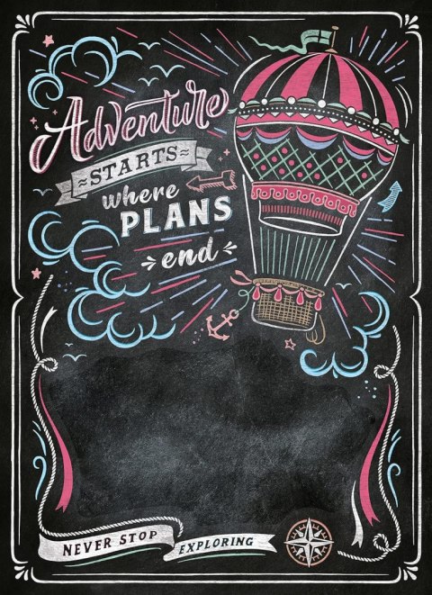 CLE puzzle 1000 blackboard travel 39478