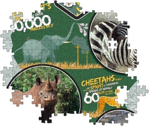 CLE.puzzle 180 NatGeogrKids Wildlife Expedit.29207