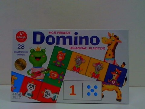Domino obrazkowe i klasyczne 64138