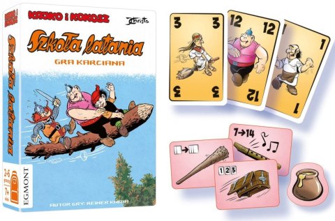 Gry do plecaka Szkoła latania-gra karciana 08833.