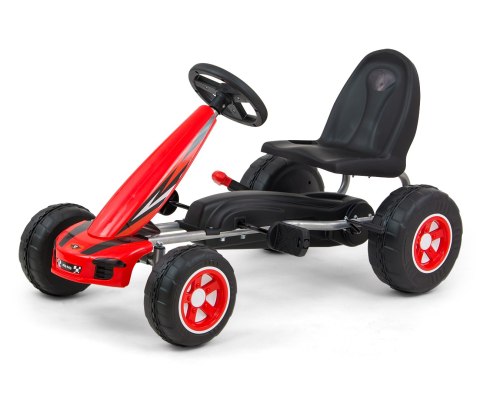 ND18_3126 Milly Mally Gokart na pedały Viper Red