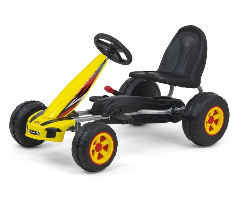 ND18_3130 Milly Mally Gokart na pedały Viper Yellow