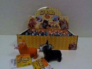 Piesek z groszkiem 10cm 2kol 24/box HAB085 24937.