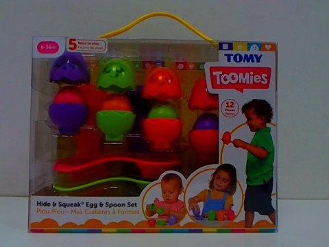 TOMY.Toomies Jajeczka z łyżeczkami E73082