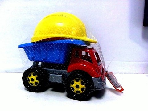 Wywrotka+kask Maluch-Budowlaniec1 TEH3961 03961.