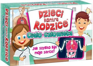 Dzieci kontra rodzice gra Ciało człowieka 71427