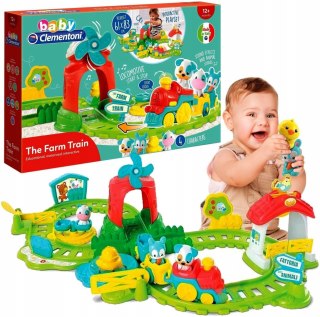 INTERAKTYWNY POCIĄG FARMERA TOR FARMA CLEMENTONI 17391