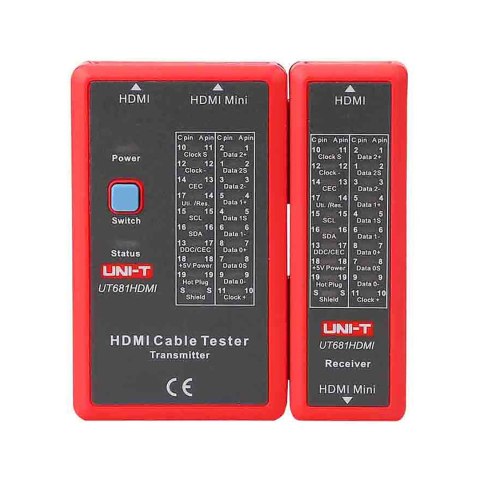 MIE0413 Tester kabli HDMI Uni-T UT681HDMI