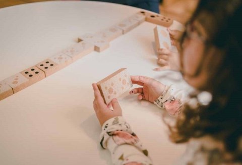 ND19_EL-810166 Ekologiczne klocki korkowe - Domino