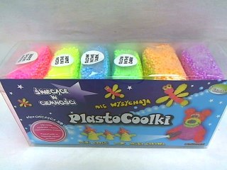 PlastoCoolki świecące 6 szt/opak PC6C