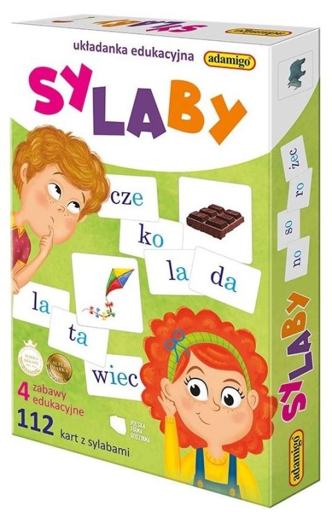Sylaby - układanka edukacyjna 07516