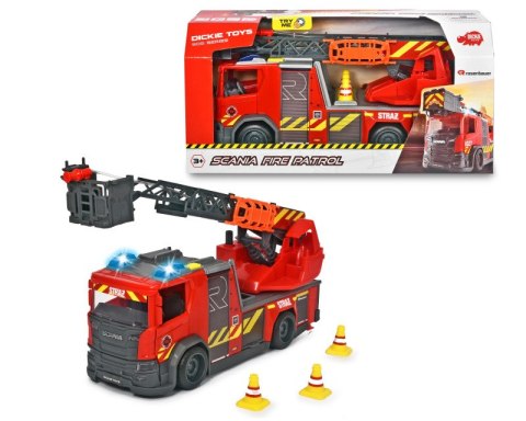Dickie SOS straż pożarna Scania 371-6017