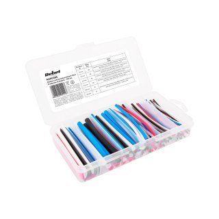 NAR0385 Zestaw rurek termokurczliwych 10cm - 5 kolorów, 6 średnic- 170 szt.