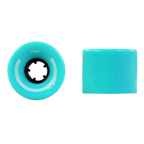 ND05_K3598 Kółka Mico do deskorolki plastikowej 60x45mm 4szt j.niebieski