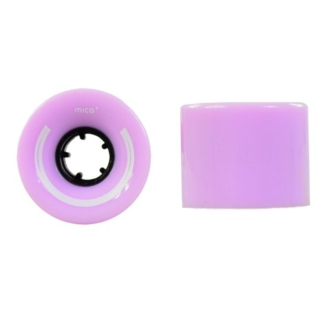 ND05_K3599 Kółka Mico do deskorolki plastikowej 60x45mm 4szt fioletowe