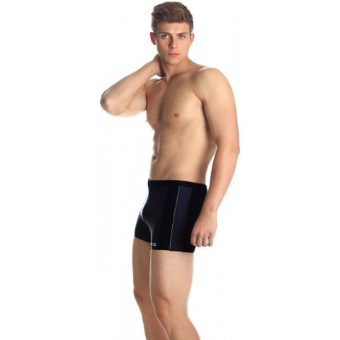 ND05_S1074-S 138 3214 Spodenki kąpielowe męskie Aqua-Speed Jason szaro czarno zielone 138 3214 r.S