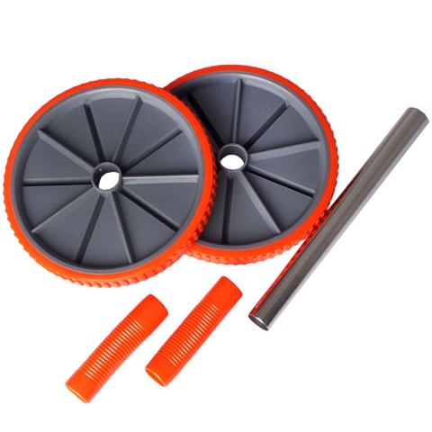 ND05_W0224 DK 3216 Wałek podwójny Profit szaro-pomarańczowy DK 3216