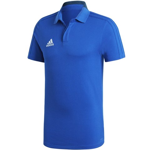 ND05_K5002-S CF4375 Koszulka męska adidas Condivo 18 Cotton Polo niebieska CF4375 r.S
