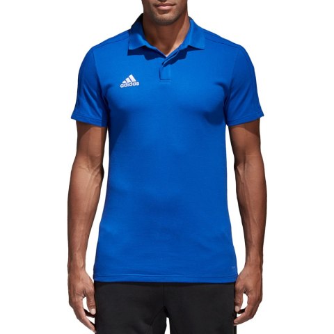 ND05_K5002-S CF4375 Koszulka męska adidas Condivo 18 Cotton Polo niebieska CF4375 r.S