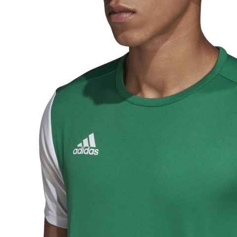 ND05_K6358-JR-152cm DP3238/DP3216 Koszulka dla dzieci adidas Estro 19 Jersey JUNIOR zielona DP3238/DP3216 r.152cm