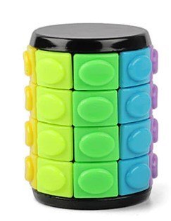 KX6498_1 Układanka logiczna łamigłówka walec obrotowy S