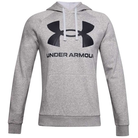 ND05_B14814-S 1357093 011 Bluza męska Under Armour Rival Fleece Big Logo Hd szara 1357093 011 r.S