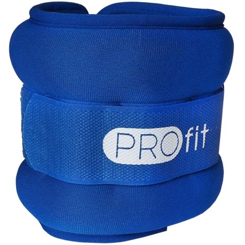 ND05_O0782 DK 3310 Obciążenia na ręce i nogi Profit Evolution 2x1,5kg niebieskie DK 3310