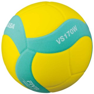 ND05_P7801-5 VS170W Piłka siatkowa Mikasa żółto-zielona VS170W r.5