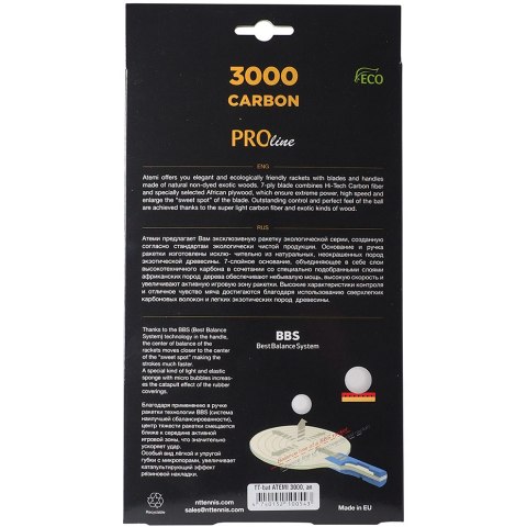 ND05_R2622 Rakietka do ping ponga New Atemi 3000 Pro anatomical